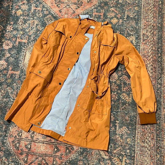 Cinch Waist Water Repellant Jacket - Picture 1 of 5